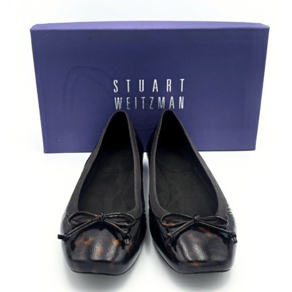 Stuart Weitzman Tortoise Ballet Flats - Size 7